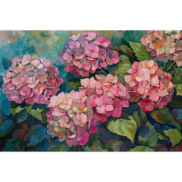 Pink Hydrangea Canvas